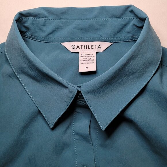 Athleta Womens Levitate Poplin Tank Size Medium - Picture 6 of 8